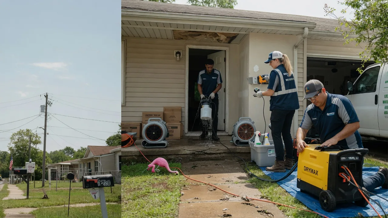 Storm Damage Water Removal in Mclemoresville, TN near me